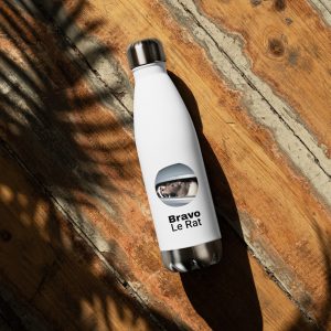 Gourde en acier inoxydable - Bravo Le Rat