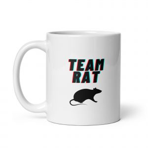 Mug Blanc Brillant -TEAM RAT